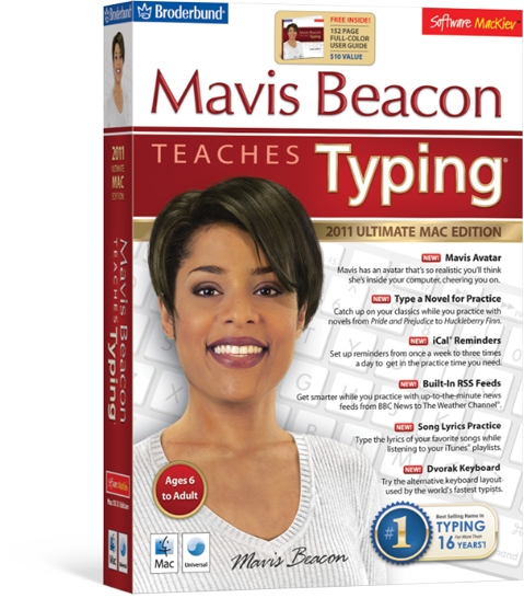Mavis Beacon teaches typing